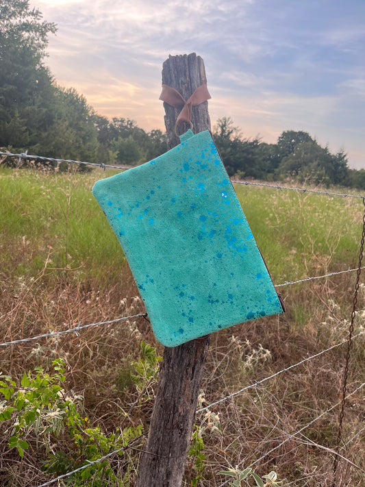 Turquoise Clutch